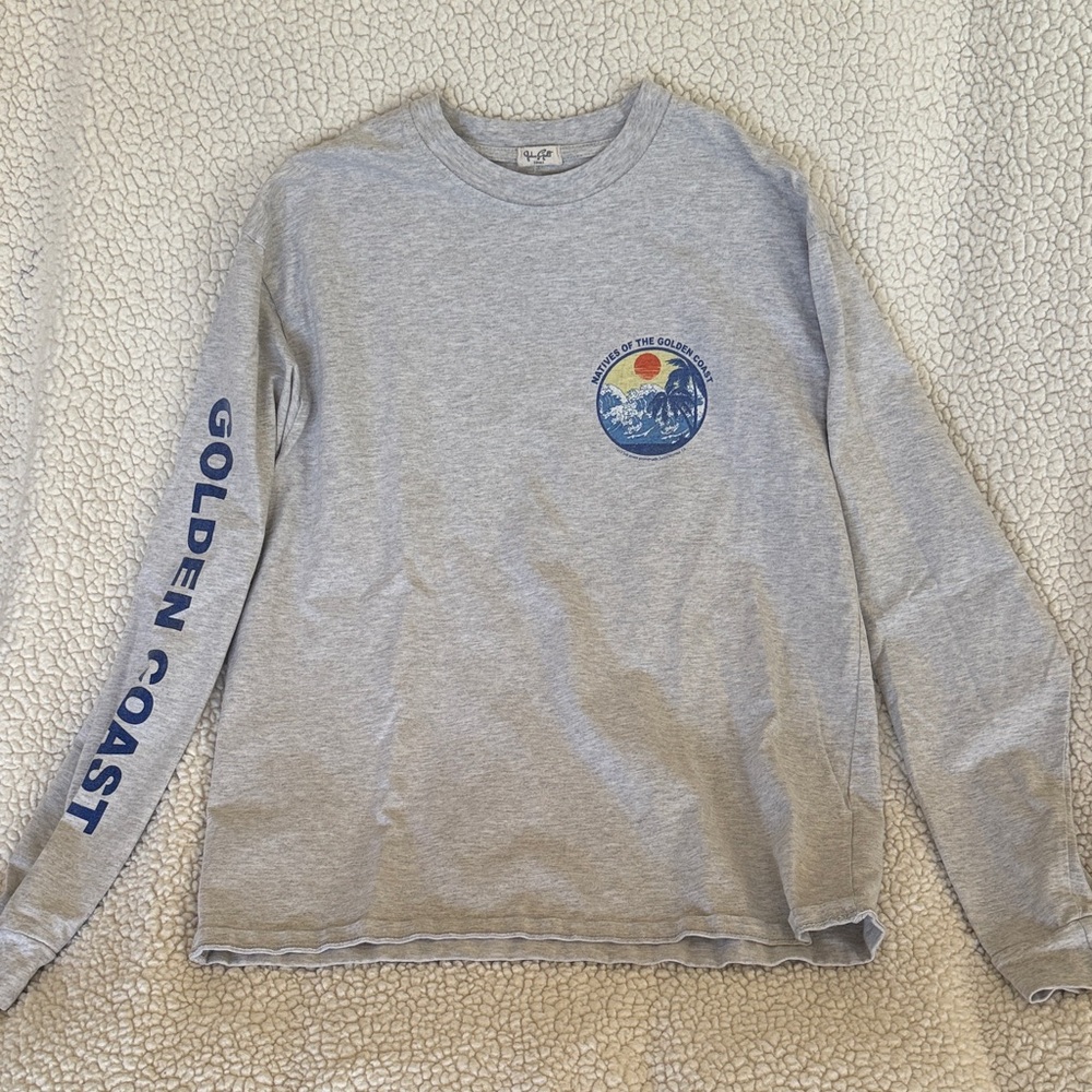 ⭐️John Galt Heather Gray Long Sleeve Shirt - LIKE NEW - size SMALL